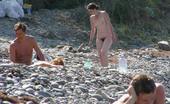 X Nudism 453336 Two Skinny Nudist Teens Frolic Around The Beach
