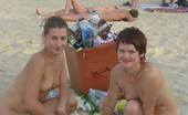 X Nudism 453350 Barely Legal Young Nudist Lays Naked At The Beach
