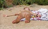 X Nudism 453395 Blonde Russian Nudist Flashes The Cameraman
