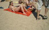 X Nudism 453416 Big Boob And Slim Teen Nudists Lay Out In The Sun

