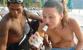 X Nudism 453450 Curvaceous Nude Teen Poses In The Warm Water
