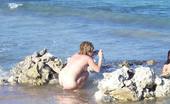 X Nudism 453451 Naked Teen Nudist Lets The Water Kiss Her Body
