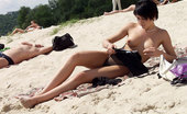 X Nudism No Chick At The Nude Beach Is Hotter Than This One
