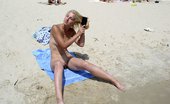 X Nudism 453516 Curvy Teen Bares All At A Nudist Beach In The Sun
