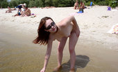 X Nudism 453553 Nudist Teen Not Shy About Posing Nude At The Beach
