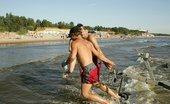 X Nudism Naked Teen Nudist Lets The Water Kiss Her Body
