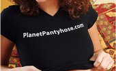 Planet Pantyhose 454192 Planet Pantyhose Busty Daniela In Pantyhose
