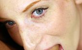 Nasty Little Facials 454614 Amber Willings Red Headed Slut Sucks And Swallows Spunk
