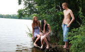 Teen Dorf 456171 Iva & Karolina & Augustin On The Edge Of The Lake, This Young Stud Has An Experience That He`Ll Never Forget. Both Of These Barely Legal Babes Are Horny And Both Need His Cock Right Then And There.
