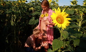 Teen Dorf 456250 Iva & Augustin Behind The Tall Sunflower Plants, These Teens Are Able To Hide Their Naughty Acts. They Can`T Wait To Have Sex, But Just Hope That No One Spots Them While They`Re Satisfying Their Sexual Needs.
