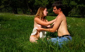 Teen Dorf 456271 Aneta & Ales The Warm Sun And Soft Grass, Combine To Make This The Perfect Spot For An Outdoor Escapade. Soon, This Teen Cutie Has A Cock Pushing Deep Inside Of Her Tender Pussy.
