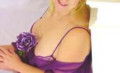 Grannies Fucked 458211 Grannies Fucked 11 Blonde Plump Granny Poses In Purple Nightie
