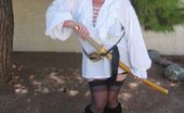 Girdle Goddess 458308 Pirate MILF AAARRRR Me Bucko, Do You Have Any Seaman Fir This Mature MILF? Maybe I Can Use My Feather To Tickle Your Fancy! Or You Can Use The Feather To Tickle Mine...
