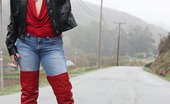 Faith 69 458765 Faith 69 Thigh High Boots And Public Peeing

