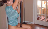 Sexy Brandon 459879 Sexxy Chick Brandon Strips Her Clothes And Dances In The Pole!
