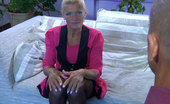 Stunning Matures 460769 Hannah & Benjamin Stunning Milf Strips Her Pink Dress Craving For Fresh Meat In Her Old Holes
