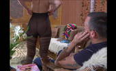 Matures and Pantyhose 461253 Elsa & Connor Nylon-Crazy Guy Joins A Mature Gal For Steamy Pantyhose Fucking On The Sofa
