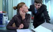 Licksonic 462004 Alana & Rosa Elegant Office Babe French Kisses And Gets Fist Fucked On A Desk By A Girl
