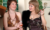 Licksonic 462221 Ninette & Irene After A Glass Of Wine And A Cig A Kinky Babe Aches For Kissy-Licky Lez Play
