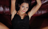 Met Art 462751 Met Art Estandae Elegantly Sexy Ardelia A In A Black Bustier Top And Matching Panty That Accentuates Her Dark Mane And Piercing Blue Eyes Ardelia A Arkisi Estandae

