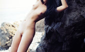 Met Art 462877 Met Art Cerynea Macy B Climbs Naked On The Rocks Macy B Arkisi Cerynea
