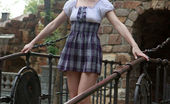 Met Art 463030 Met Art Sortim Feeona A Dazzles You With The Little School Girl Look. Outfitted In A Blue Plaid Dress With A Little White Bodice And No Panties She Shows Off Her Perfect Petite Body. Feeona A Rylsky Sortim
