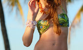 Met Art 463506 Met Art Bythe Wearing A Matching Tropical Print Bikini, Nicole K Makes The Perfect Company For Your Erotic Paradise Getaway. Nicole K Antonio Clemens Bythe
