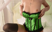 Amour Angels 465902 Amour Angels Sexy Curls Watch How This Super Cute Teen Angel Gets Rid Of Her Green Lingerie In The Images So We Could Adore Her Perfect Curves.
