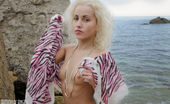 Amour Angels 465930 Amour Angels Alien Sexy Slender Teen Caressing Her Skinny Body Through Her Soft Skin, After A Sensual Strip Show At A Wonderful Beach.
