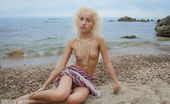 Amour Angels 465930 Amour Angels Alien Sexy Slender Teen Caressing Her Skinny Body Through Her Soft Skin, After A Sensual Strip Show At A Wonderful Beach.

