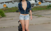 Amour Angels 466025 Amour Angels Sexy Pilot Hot Teen Pilot Strips On The Airstrip Before She Strips Off All Of Her Clothes And Shows Pussy Instead Of Her Duty.
