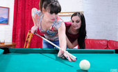 Ladies Kiss Ladies 467663 Gloria & Mabel Two Kissable Lezzies Prefer Licks And Slits Action To A Game Of Billiards Ladies Kiss Ladies
