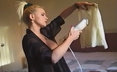 Nylon Fetish Videos 468124 Hose Pussy Play A Busty Blonde Plays With Herself In Nylons As The Silky Fabric Induces Arousal Nylon Fetish Videos
