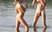 Nude Beach Dreams 469376 Nude Redhead Girl Walking On The Beach Talking On Her Cell Phone Nude Beach Dreams
