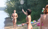 Nude Beach Dreams 469393 Some Guys And Girls Get Together For A Game Of Naked Badminton While At A Nude Beach Nude Beach Dreams
