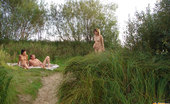 Nude Beach Dreams 469398 Woman Takes A Much Needed Piss Away From Her Friends As They Party And Eat While At The Beach Nude Beach Dreams
