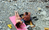 Nude Beach Dreams Lucky Guy Playing With Gf'S Pussy On The Publick Beach Nude Beach Dreams
