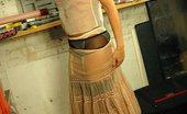 Nylon Angie 469935 Dirty Angie Striptease In The Basement Nylon Angie
