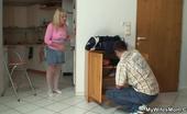 My Wife's Mom 470228 Drinking And Fucking With Granny They Share A Few Drinks And Then The Libidinous Granny Ends Up Sitting On His Dick My Wife's Mom