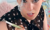 Ms Inhale Cigarette Holder Teen Naughty Smoking Fetish Teen MsInhale Using A Jade Cigarette Holder Ms Inhale
