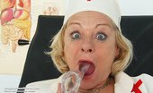 Naughty Head Nurse 470834 Ladislava Ladislava Elder Deviated Nurse Cunny Sex Toy Masturbation On Gynochair Naughty Head Nurse
