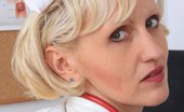 Naughty Head Nurse 471001 Sava Solo Action And A Self Gyno With Sava The Blondie Head Nurse Practitioner Naughty Head Nurse
