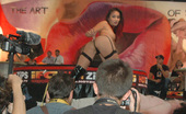 Club Katsuni 472154 Asian Katsuni Poses For The Camera While Getting Her Pictures Taken At An Industry Convention Club Katsuni
