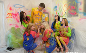 CFNM 18 472361 Wall Painting With 5 Naughty Teens Ends With CFNM Sex Fun CFNM 18
