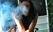 Pure Smoking 473743 Mouth-Watering Penny Smokes And Strips1Watch This Beauty Smoke A Cigarette And Strip Pure Smoking
