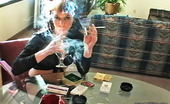 Pure Smoking 473844 Smoker Makes A ChoiceSexy Rocker Jacqueline Smokes Multiple Brands Of Cigarettes Pure Smoking
