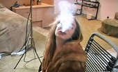 Pure Smoking 473922 Smoker In A Fur CoatBlonde Bombshell Jamie Elle Smokes Dressed In Only A Fur Coat Pure Smoking
