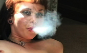 Pure Smoking 473954 A Smoker And Her PillowSexy Rocker Jacqueline Sits On A Pillow And Smokes Her Cigarette Pure Smoking
