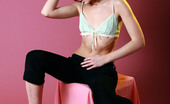 AV Erotica 475840 Guerlain Redhead Teen With Hairy Pussy Stripping And Spreading Legs AV Erotica
