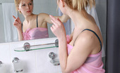 AV Erotica 475933 Yara Hot Busty Redhead Getting Naked In Her Bathroom Preparing To Shower AV Erotica
